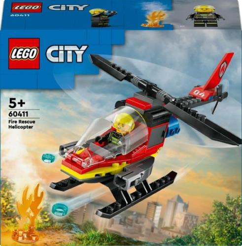 LEGO City 60411 Feuerwehrhubschrauber