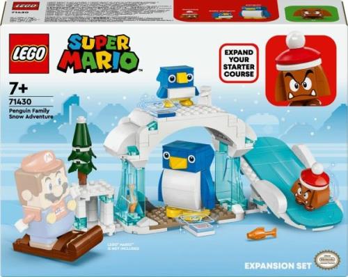 LEGO Super Mario 71430 Schneeabenteuer mit Familie Pinguin – Erweiteru...