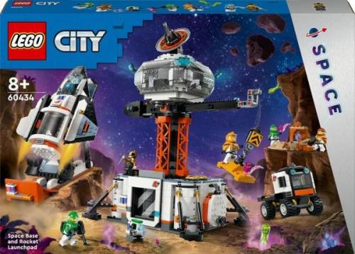 LEGO City 60434 Raumbasis mit Startrampe