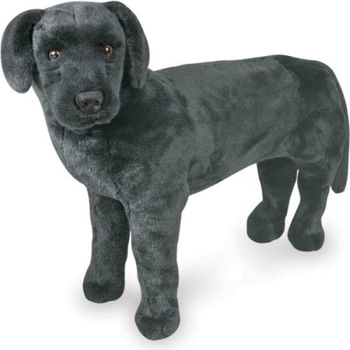 Melissa &  Doug Plüschspielzeug Schwarzer Labrador 78 cm