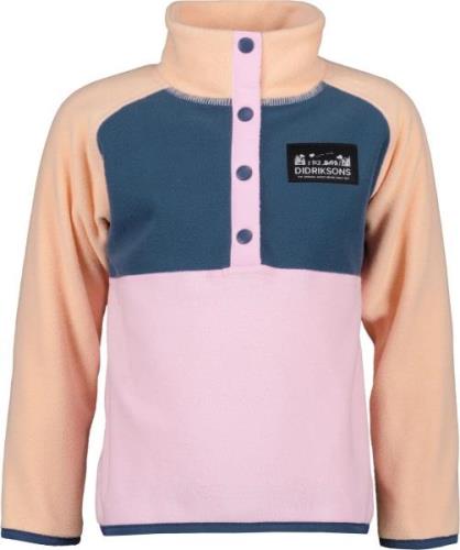 Didriksons Monte Fleece-Pullover, Orchid Pink, 100