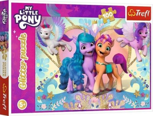 Trefl My Little Pony Glitter Puzzle 100 Teile