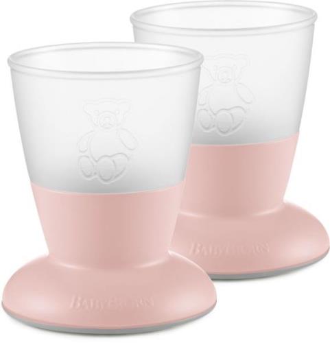 BabyBjörn Kinderglas 2er-Pack, Rosa