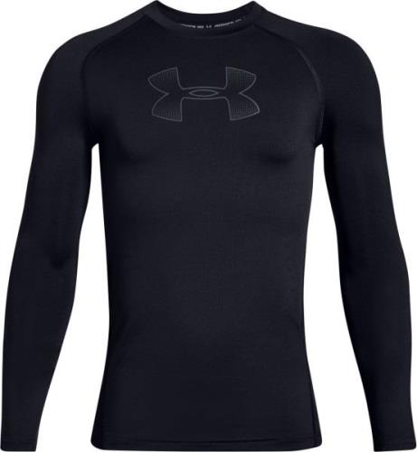 Under Armour HeatGear Long Sleeve Trainingsshirt, Black XS