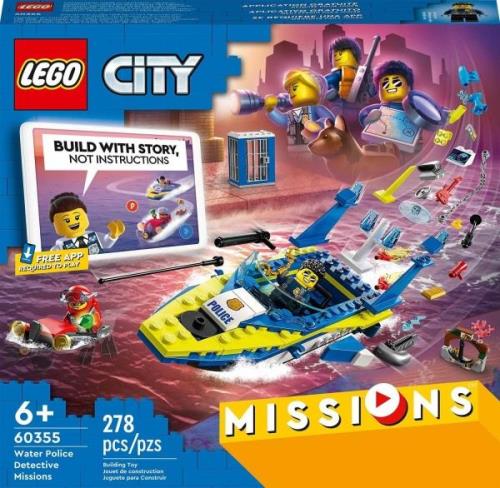 LEGO City 60355 Detektivmissionen der Wasserpolizei