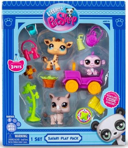 Littlest Pet Shop Safari Figurenset