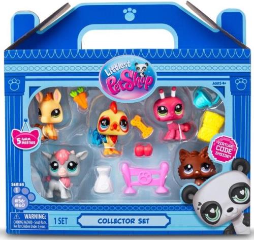 Littlest Pet Shop Farm Besties Figurenset 5er-Pack