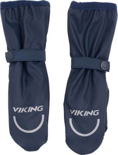 Viking Jolly Gefütterte Regenfäustlinge, Navy, 4