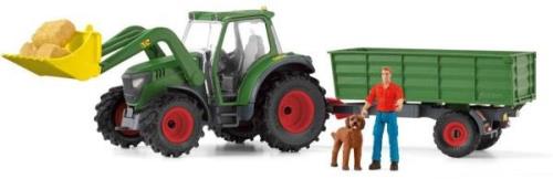 Schleich 42608 Farm World Traktor mit Anhänger