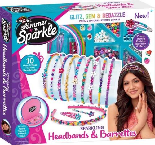 Shimmer n' Sparkle DIY-Set Haarreifen &  Haarspangen