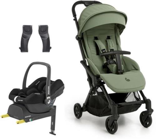 Beemoo Easy Fly Lux 4 Buggy inkl. Maxi-Cosi CabrioFix Babyschale &  Ba...