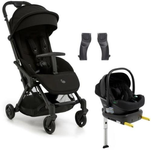 Beemoo Easy Fly Lux 4 Buggy inkl. Route i-Size Babyschale &  Basis, Je...