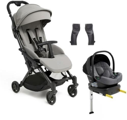 Beemoo Easy Fly Lux 4 Buggy inkl. Route i-Size Babyschale &  Basis, St...