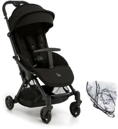 Beemoo Easy Fly Lux 4 Buggy inkl. Regenschutz, Jet Black