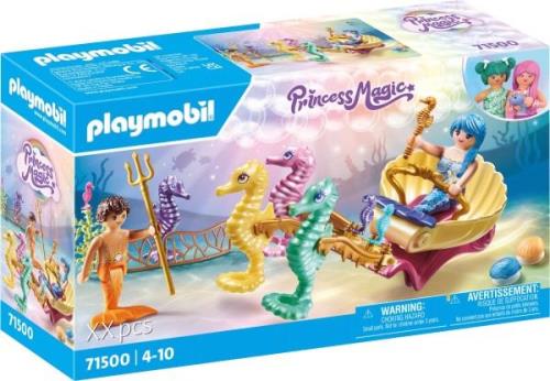 Playmobil 71500 Princess Magic Bausatz Meeresbewohner mit Seepferdchen...