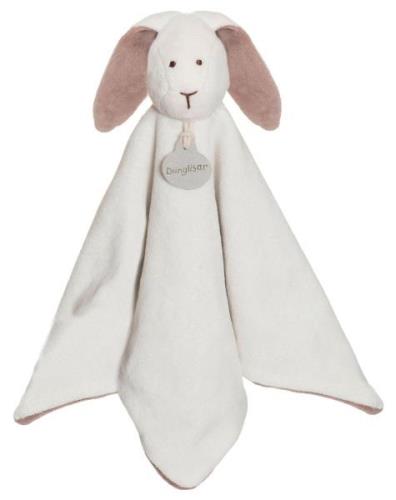 Teddykompaniet Diinglisar  Kaninchen Schmusetuch, White