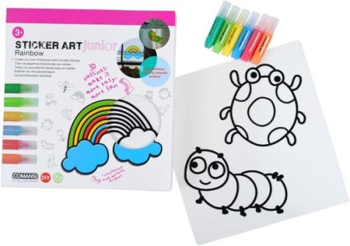 Comansi Junior Stickerset Regenbogen