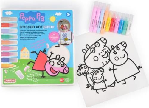 Comansi Junior Stickerset Peppa Wutz