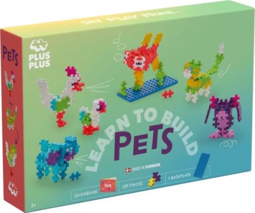 Plus-Plus Learn to Build Pets Bausatz 275 Teile