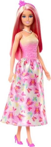 Barbie Royal Puppe mit Pinken Strähnchen