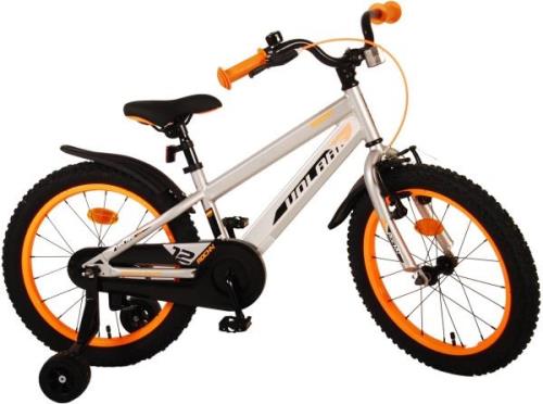 Volare Rocky Kinderfahrrad, Grau, 18"