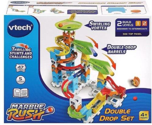 Vtech Marble Rush Double Drop Kugelbahn 47 Teile