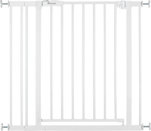 Hauck Open N Stop 2 Klemmgitter + 9 cm Erweiterung, White