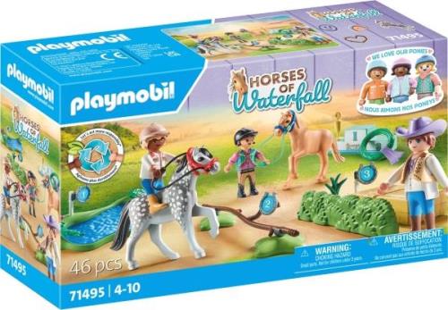 Playmobil 71495 Horses of Waterfall Bausatz Ponyturnier