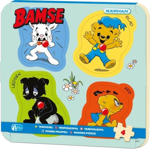 Kärnan Bamse Knopfpuzzle 4 Teile