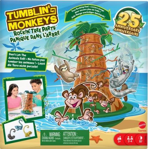 Mattel Tumblin' Monkeys Rockin' Tree Party Spiel