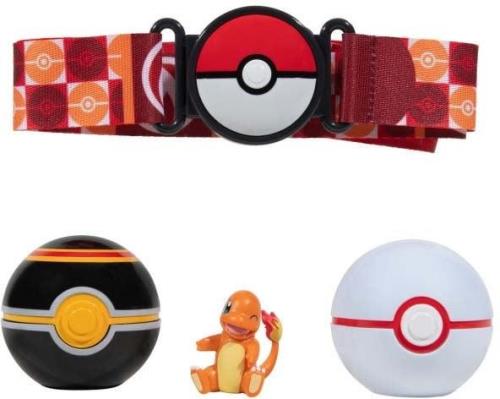 Pokémon Clip 'N' Go Charmander Spielset mit Gürtel