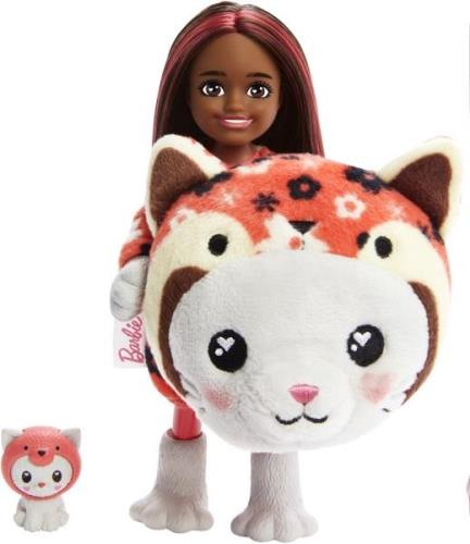 Barbie Cutie Reveal Chelsea Puppe Kitten-Red Panda