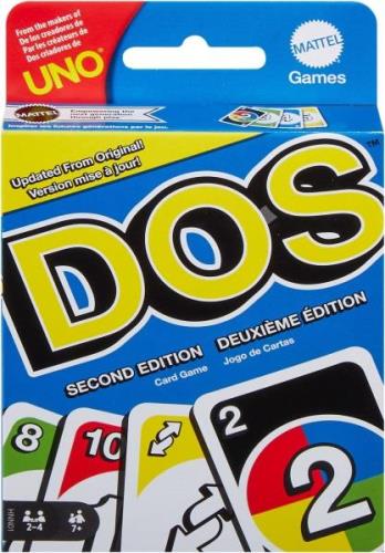 Mattel UNO DOS – Kartenspiel Zweite Edition