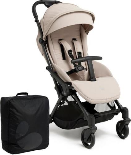 Beemoo Easy Fly Lux 4 Buggy inkl. Padded Transporttasche, Sand Beige