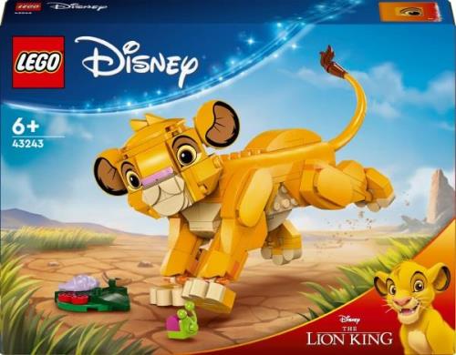 LEGO Disney Classic 43243 Simba, das Löwenjunge des Königs