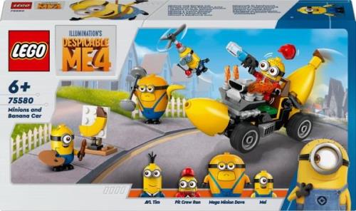 LEGO Despicable Me 75580 Minions und das Bananen Auto