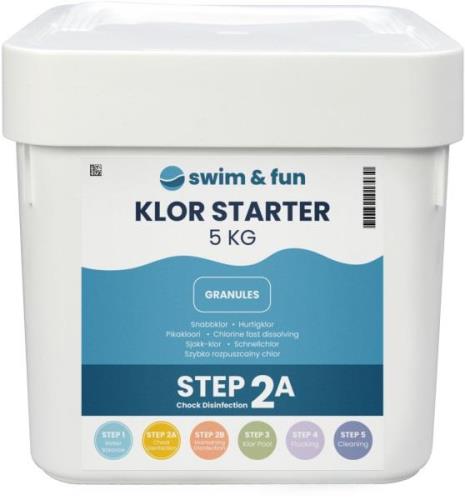 Swim &  Fun Starter Schnell-Chlor-Granulat 5 kg