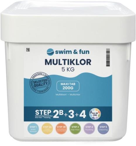 Swim &  Fun Multichlor 25 St. x 200 Gramm