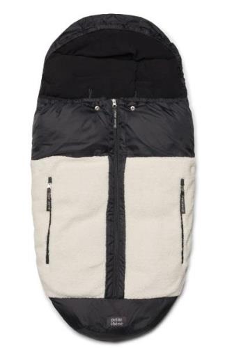 Petite Chérie Limited Fußsack, Black/White Pile, Winterfußsäcke