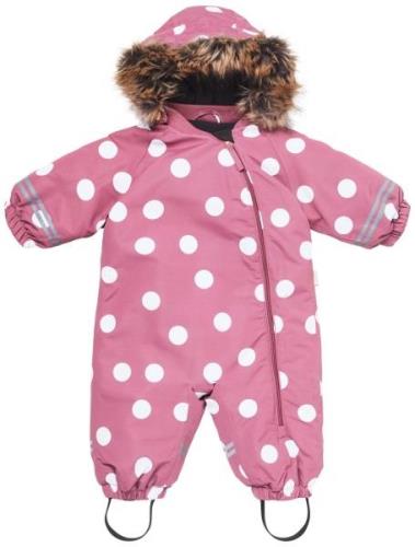 Petite Chérie Atelier Amour Babyoverall, Big Dots Mesa Rose, 86