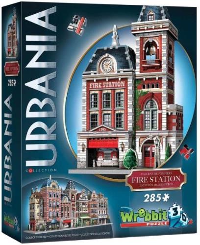 Wrebbit Urbania Fire Station 3D-Puzzle 285 Teile