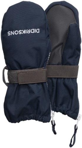 Didriksons Biggles Zip Fäustlinge, Navy, 4-6 Jahre