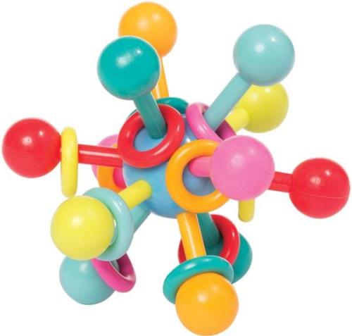 Manhattan Aktivitätsspielzeug Teether Atom, Babyspielzeug