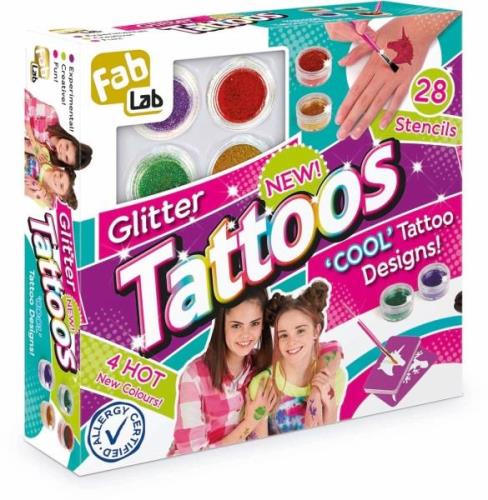 FAB LAB Glitzertattoos