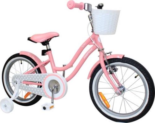 Pinepeak Kinderfahrrad 16 Zoll Tilda, Rosa