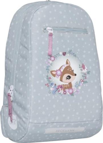 Beckmann Kinder Rucksack 12L, Forest Deer Dusty Mint