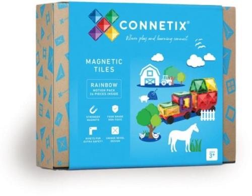 Connetix Bausatz Rainbow Motion 24 Teile