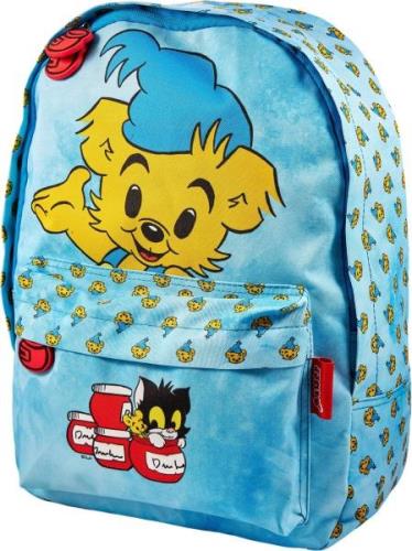 Bamse Happy Friends Kinder Rucksack 13L, Blau