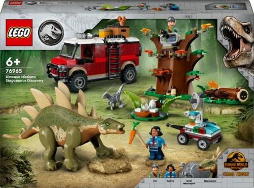 LEGO Jurassic World 76965 Dinosaurier-Missionen: Entdeckung des Stegos...