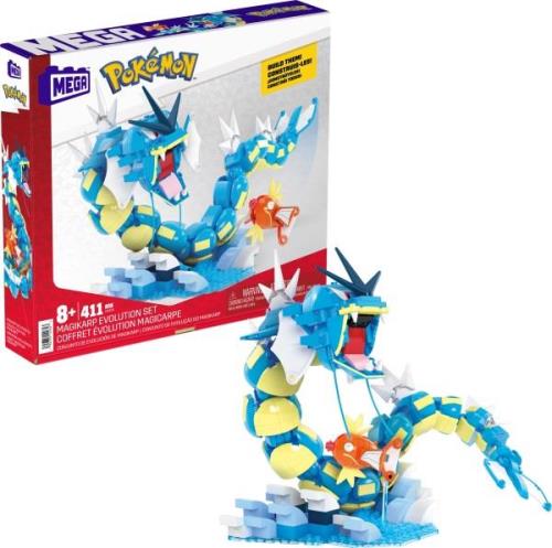 Mega Pokémon Bausatz Karpador Evolution Set 411 Teile